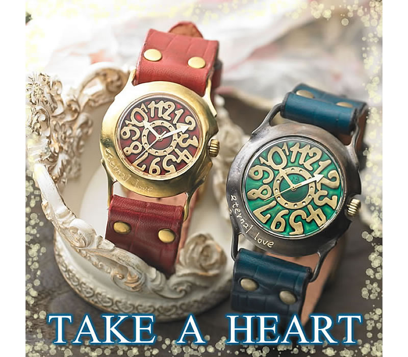 ペアウォッチTAKE A HEART